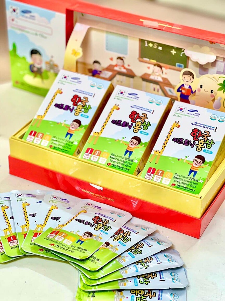 Hồng Sâm Trẻ Em 6-13 Tuổi