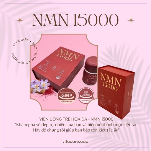 Viên Uống Trẻ Hóa Da - NMN 15000